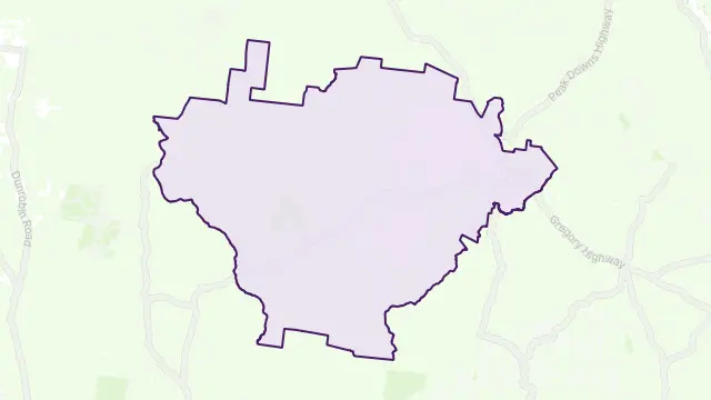 Clermont Area Boundary Map