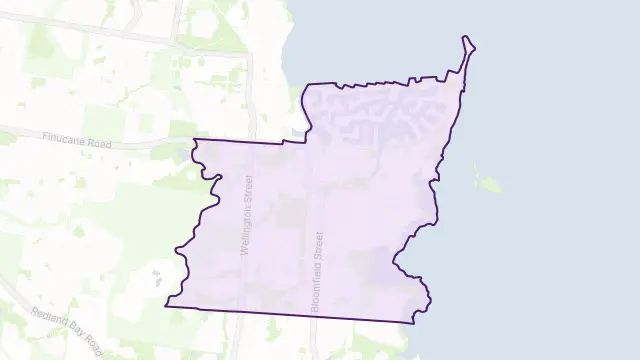Cleveland Area Boundary Map