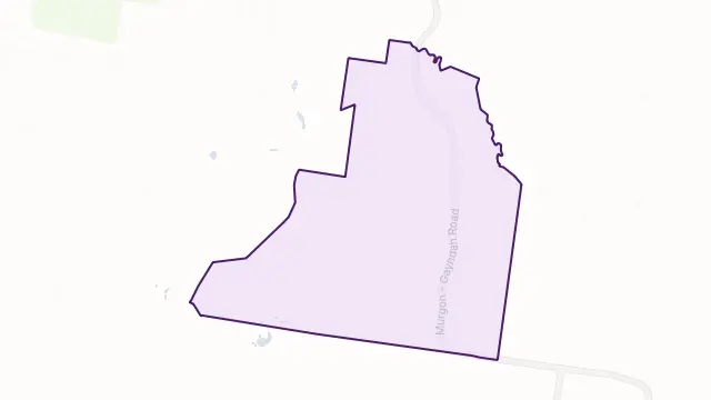 Cloyna Area Boundary Map