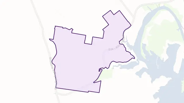 Coal Creek Area Boundary Map