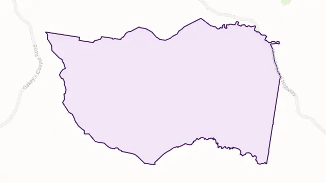 Coalbank Area Boundary Map