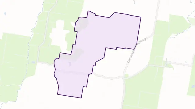 Coleyville Area Boundary Map