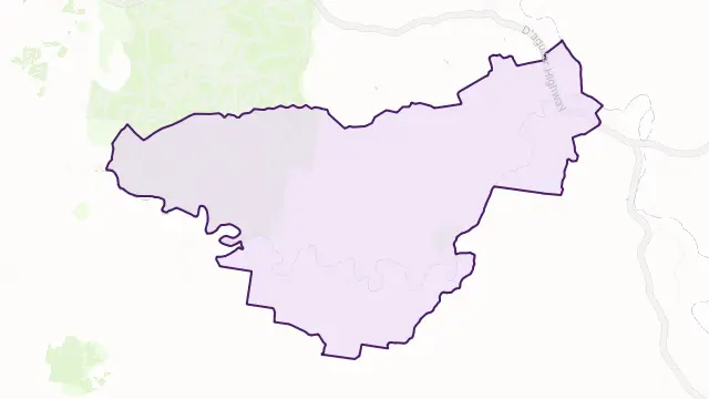 Colinton Area Boundary Map