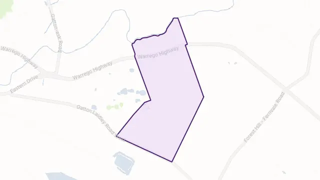 College View Area Boundary Map
