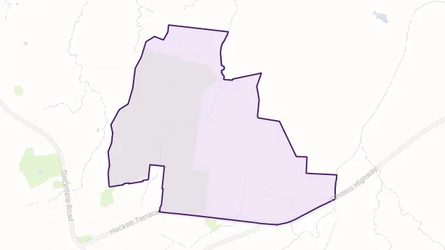 Columbia Area Boundary Map