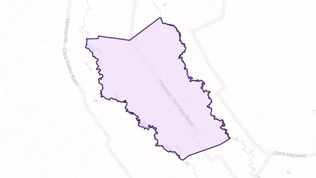 Condamine Plains Area Boundary Map