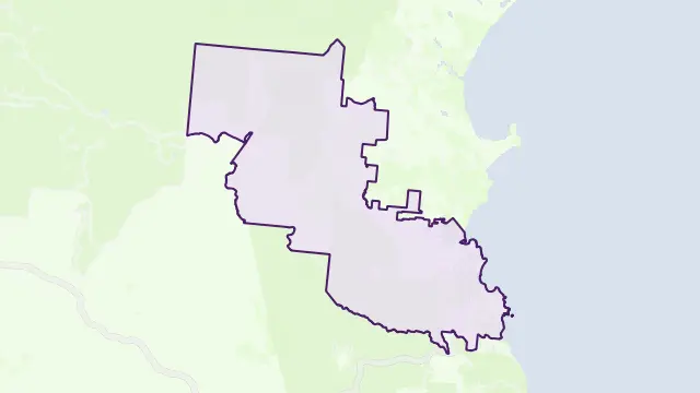 Cooktown Area Boundary Map