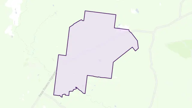 Coppabella Area Boundary Map