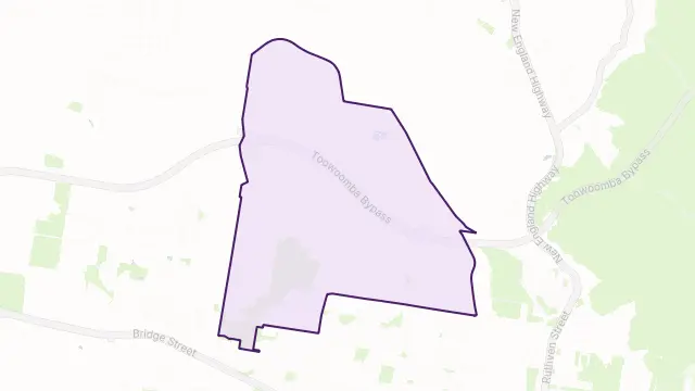 Cranley Area Boundary Map