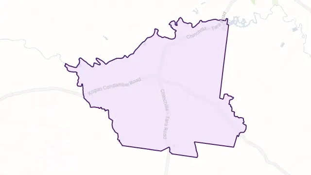 Crossroads Area Boundary Map