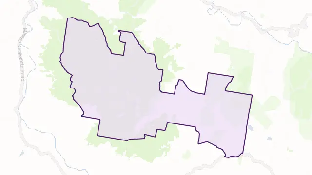 Curramore Area Boundary Map