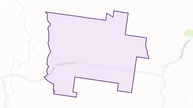 Cushnie Area Boundary Map