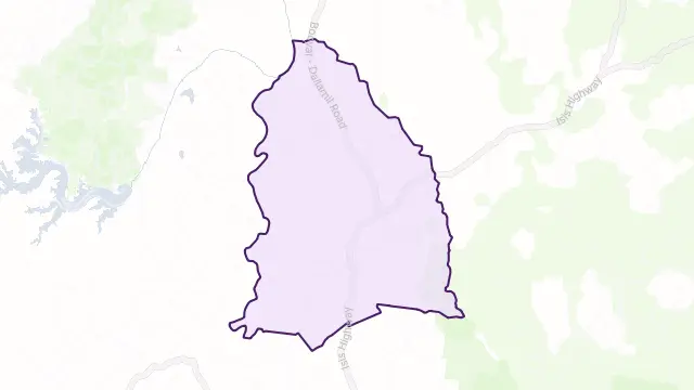 Dallarnil Area Boundary Map