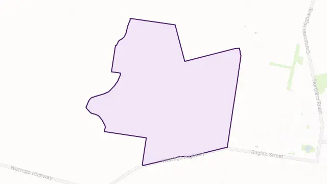 Dargal Road Area Boundary Map