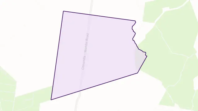 Darr Creek Area Boundary Map