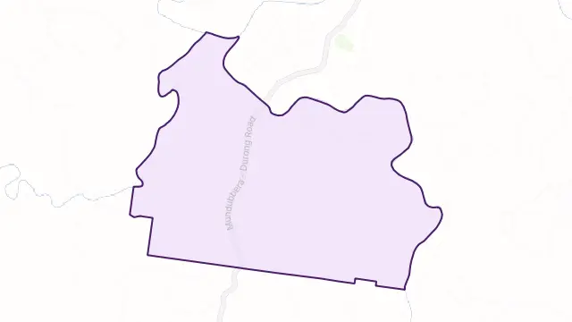Derri Derra Area Boundary Map