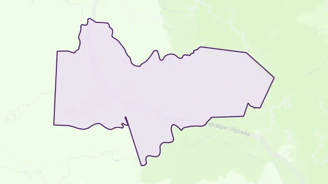 Desailly Area Boundary Map