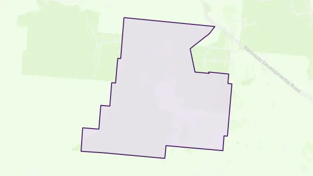 Dixie Area Boundary Map