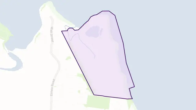 Dolphin Heads Area Boundary Map