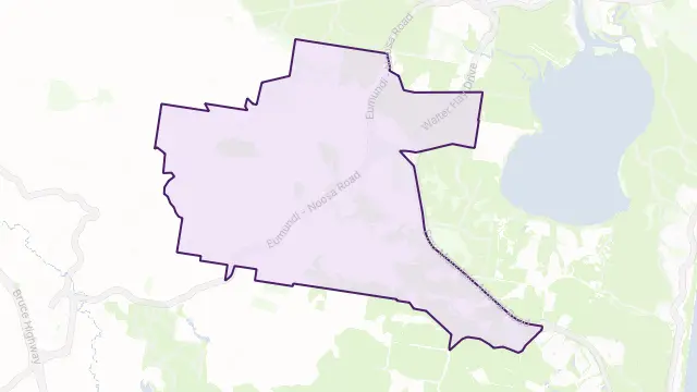 Doonan Area Boundary Map