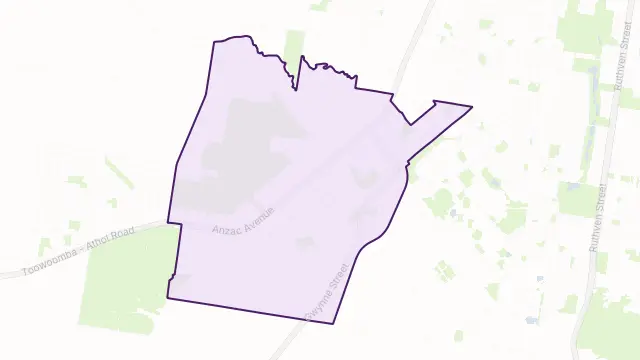 Drayton Area Boundary Map