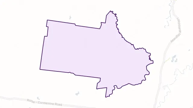 Drillham South Area Boundary Map