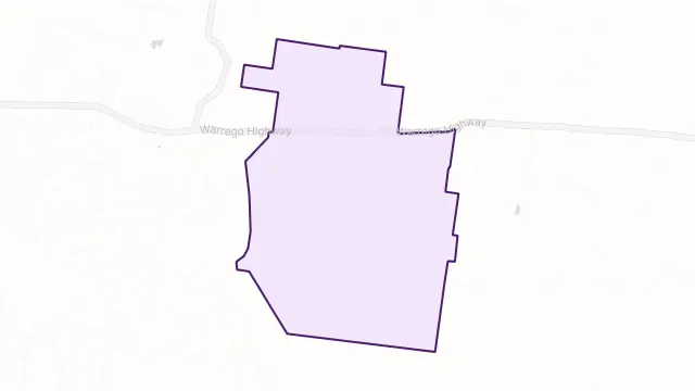 Dulacca Area Boundary Map