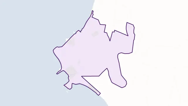Dunwich Area Boundary Map