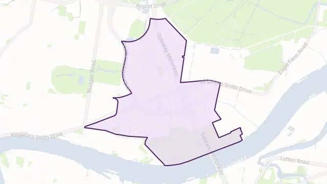 Eagle Farm Area Boundary Map