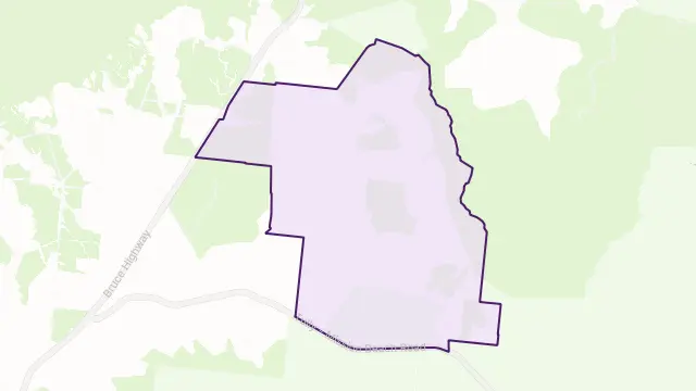 East Feluga Area Boundary Map