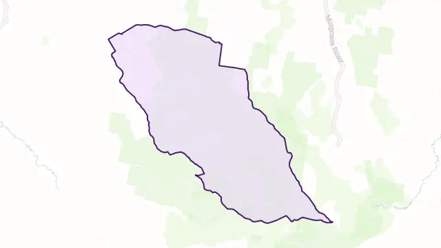 East Haldon Area Boundary Map