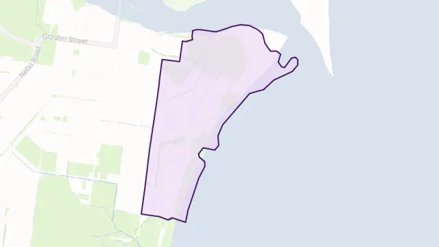 East Mackay Area Boundary Map