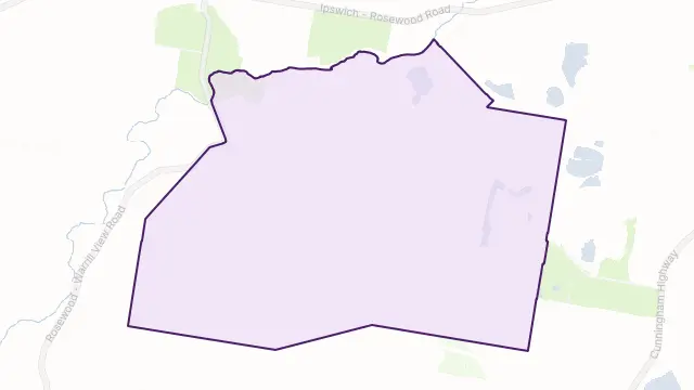 Ebenezer Area Boundary Map