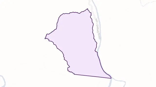 Eight Mile Creek Area Boundary Map