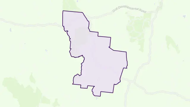 Einasleigh Area Boundary Map