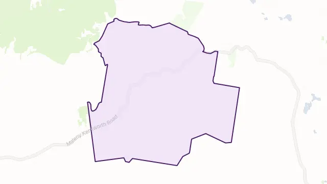 Elaman Creek Area Boundary Map