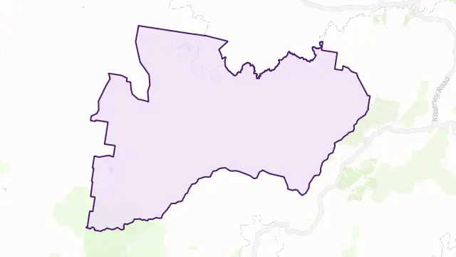 Elbow Valley Area Boundary Map