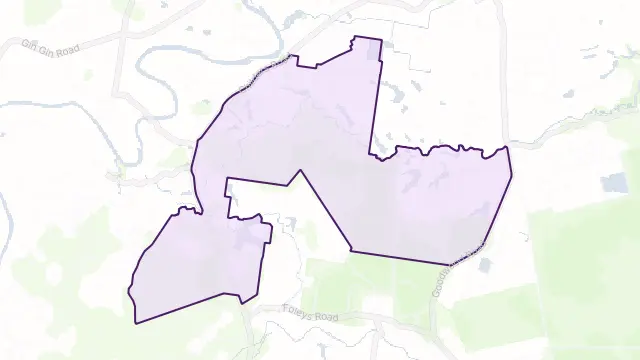 Elliott Area Boundary Map
