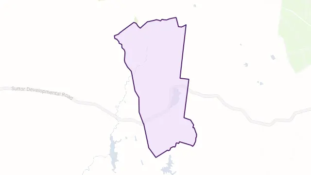 Elphinstone Area Boundary Map