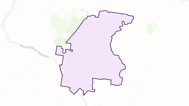 Emu Creek Area Boundary Map