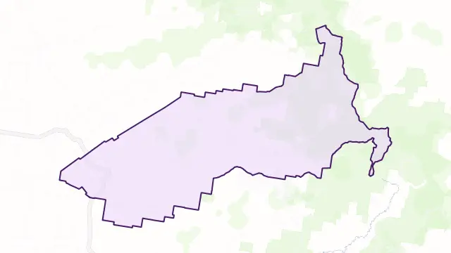 Emu Vale Area Boundary Map