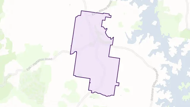 Esk Area Boundary Map