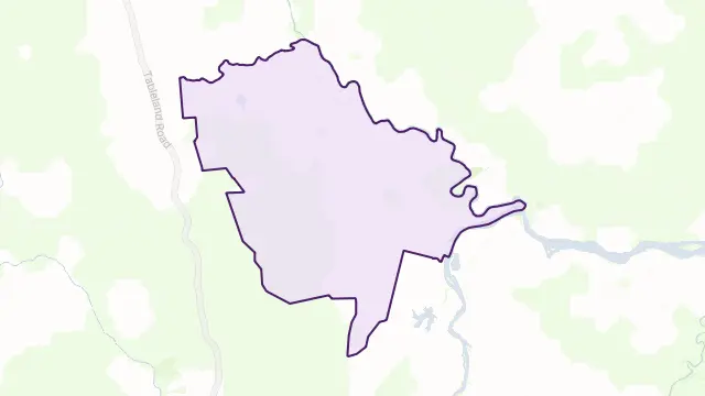 Euleilah Area Boundary Map