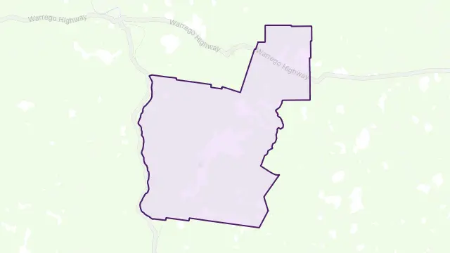 Eurella Area Boundary Map