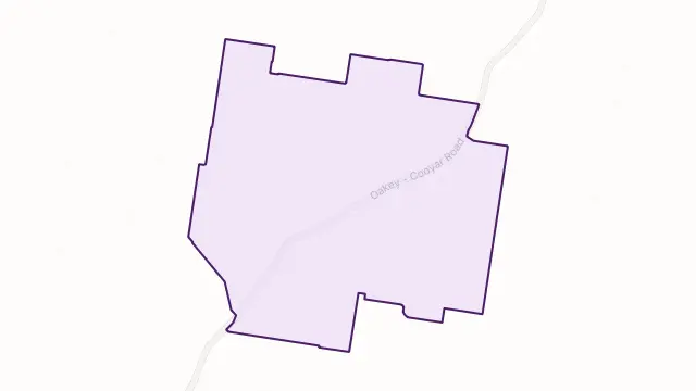 Evergreen Area Boundary Map