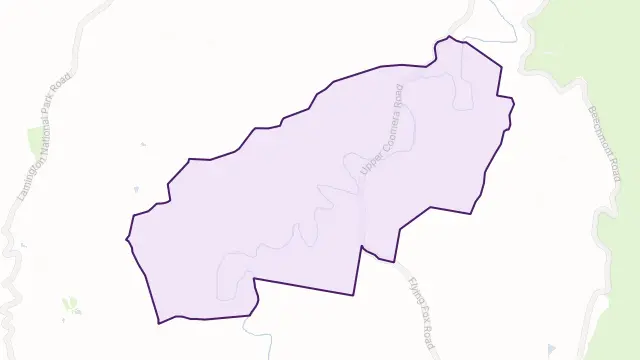Ferny Glen Area Boundary Map