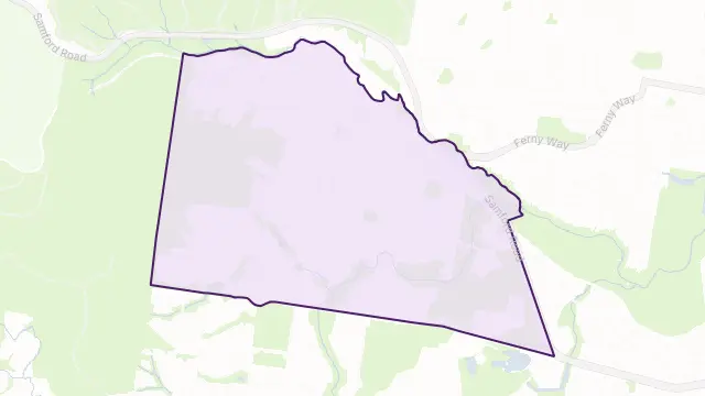 Ferny Grove Area Boundary Map