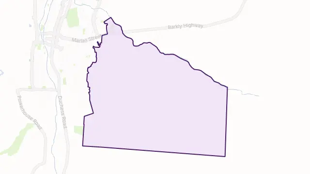 Fisher Area Boundary Map