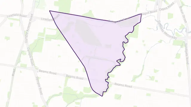 Fitzgibbon Area Boundary Map