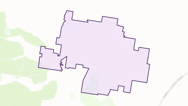 Flagstone Creek Area Boundary Map